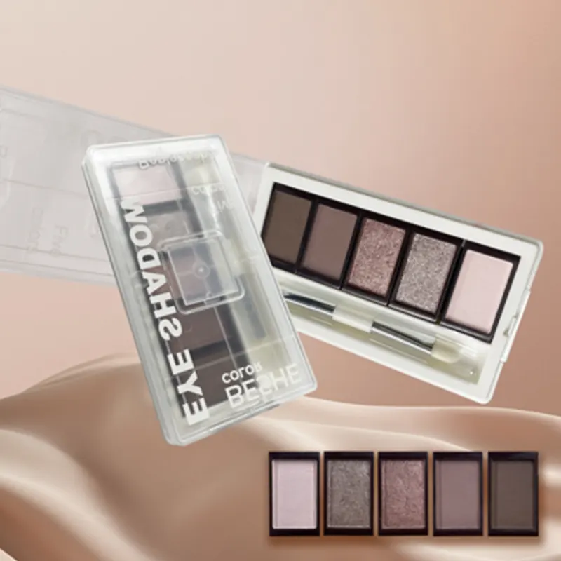 Paleta 5 barev oční stíny